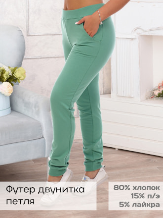 Вилена(олива) брюки