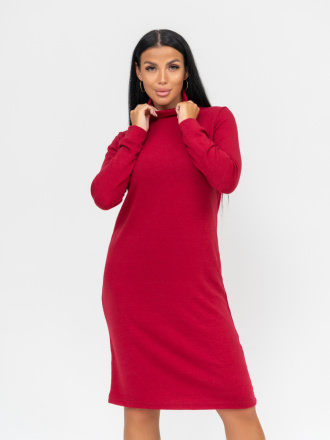 Мишель(бордо) платье