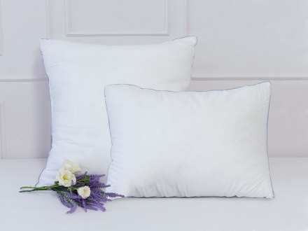 Подушка "Лебяжий пух" поплин(бел)