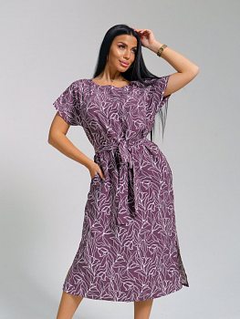 Одиссея(баклажан) платье р.50