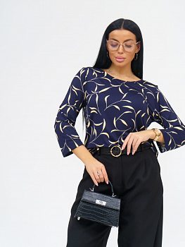 Флоренция(веточка) туника р.52, 100% ПЭ 