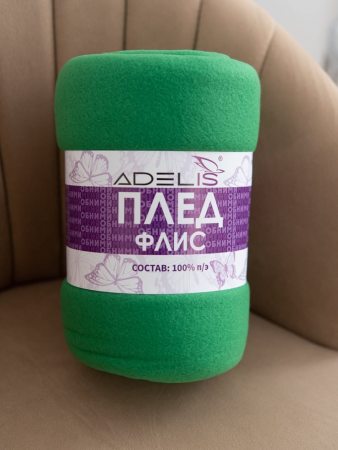 Тайга(однотон) плед флис