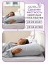 Подушка 70*70 микрофибра у/степ полиэфир(сер.), тубус