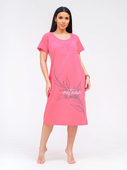 Дарина(коралл) сорочка ноч. р.58