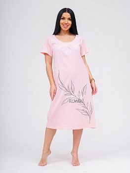 Дарина(пудра) сорочка ноч. р.50