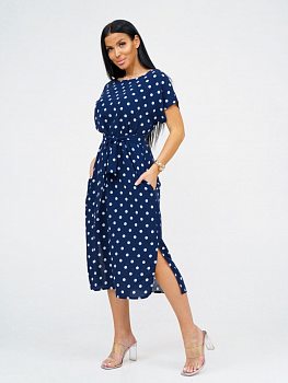 Одиссея(индиго) платье р.54
