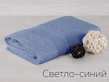 Полотенце махр. Байрамали 40*70 см(430гр)(светло-синий)