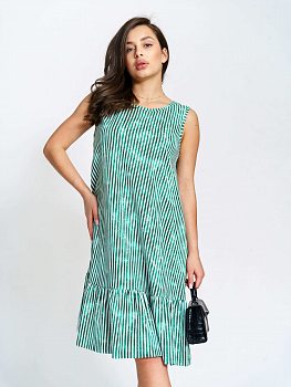 Скарлет(зеленый) платье р.50