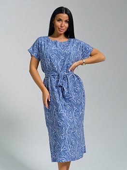 Одиссея(джинс) платье р.58