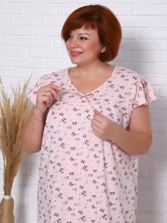 Фаина плюс(бантики) сорочка ночная