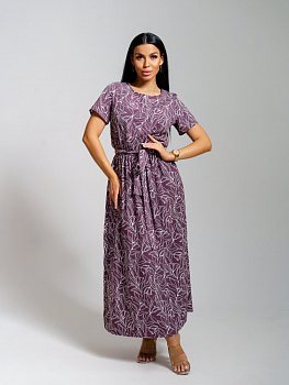 Белла(баклажан) платье р.52